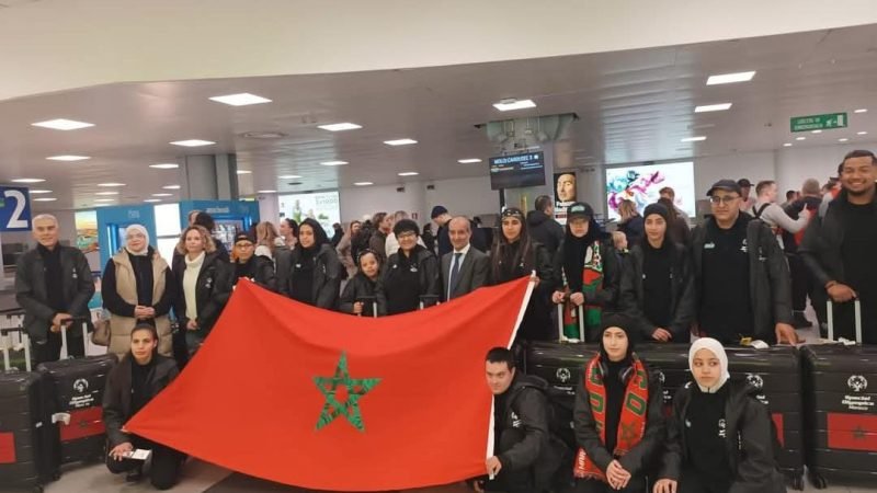 القنصل العام للمملكة المغربية في تورينو يستقبل الوفد المغربي المشارك في الألعاب الأولمبية الشتوية الخاصة 2025