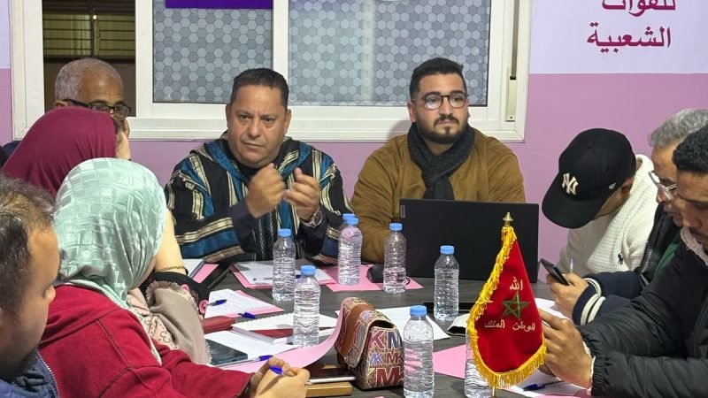 شبيبة “الوردة” تناقش مشاكل بوسكورة