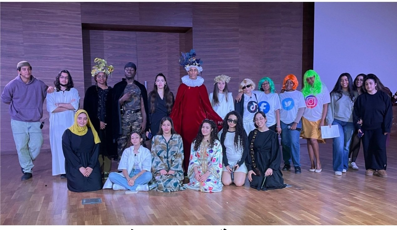 مسرحية بعنوان “حرية التعبير والانزلاقات الإنسانية” بجامعة خاصة بالرباط