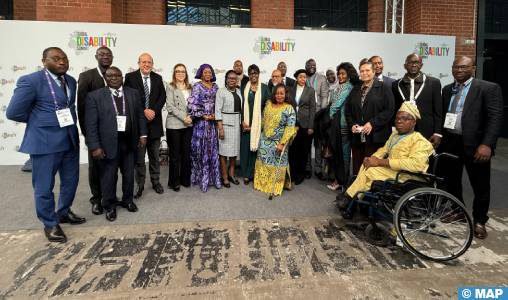 عبد الجبار الرشيدي كاتب الدولة المكلف بالإدماج الاجتماعي يجتمع ببرلين مع عدة وزراء أفارقة للإعلان عن الشبكة الإفريقية للإعاقة