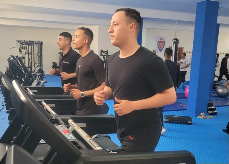 افتتاح قاعة رياضية جديدة لنساء ورجال الأمن الوطني بالحسيمة