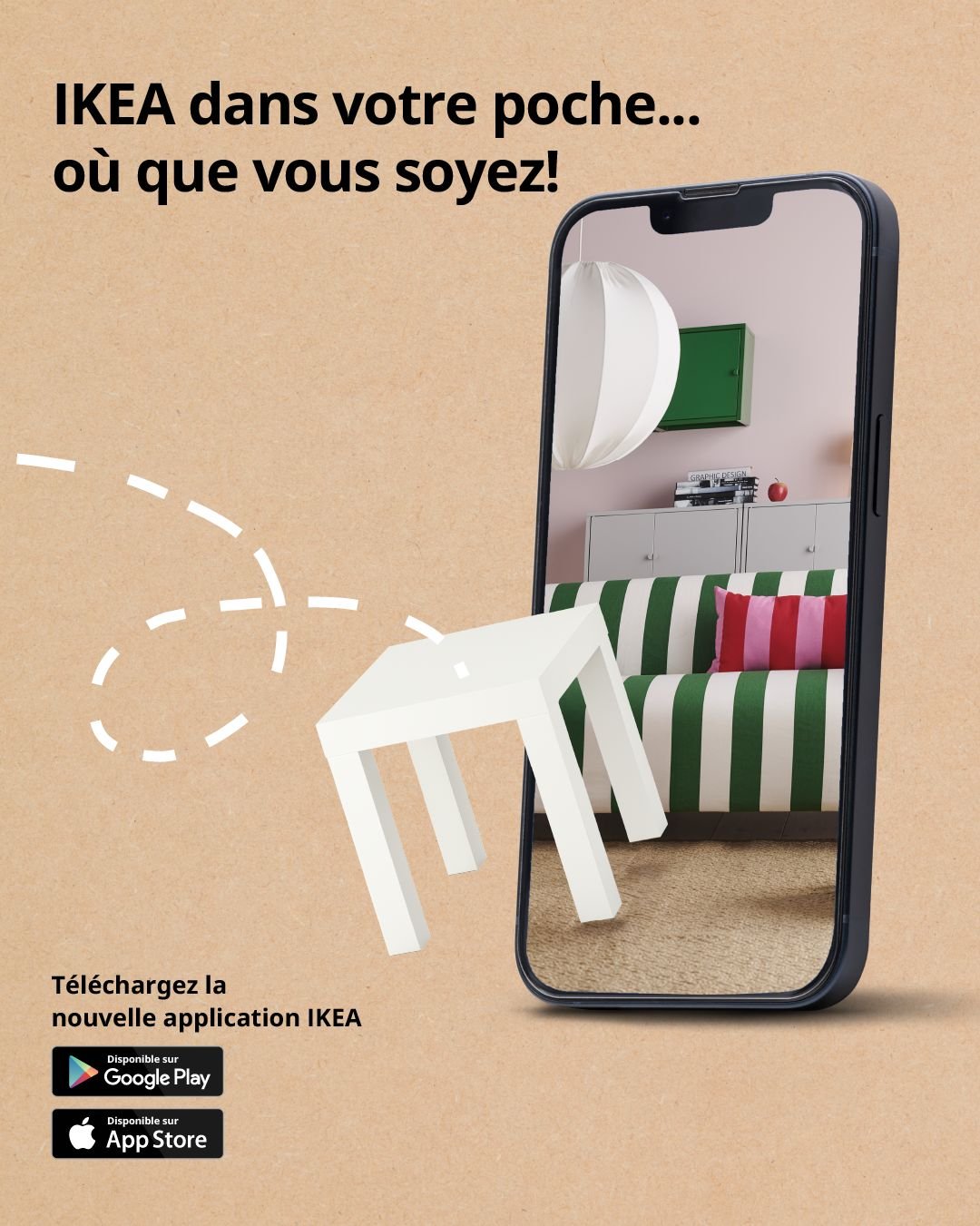 أفكار ملهمة لتصميم منزلك في متناول يديك  ايكيا المغرب تُطلق تطبيقها الجديد لتجربة تسوّق سلسة ومريحة